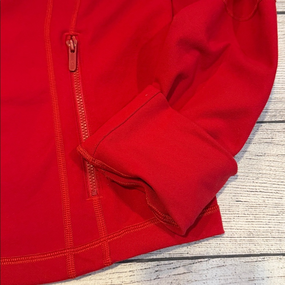 🍋Women’s Lululemon Define Jacket ❤️RARE❤️Size 16 Dark Red W4AWKS🍋 - Picture 9 of 16